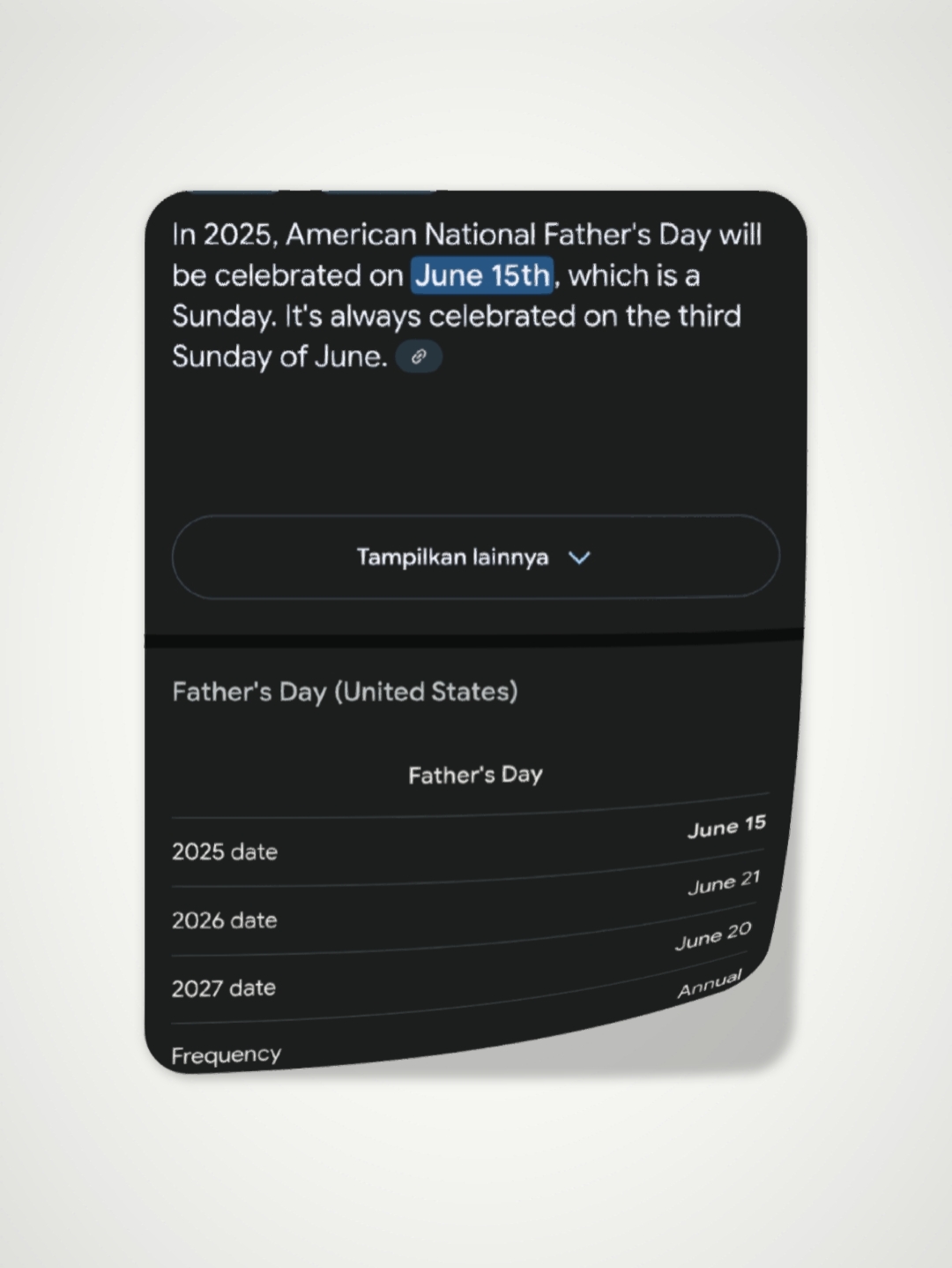 Father's Day 2025