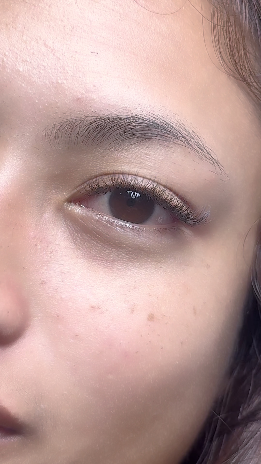 Cils naturels 