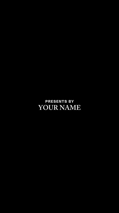 Cinematic trailer