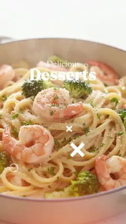 Crave in 15s: Cheesecake & Shrimp Alfredo