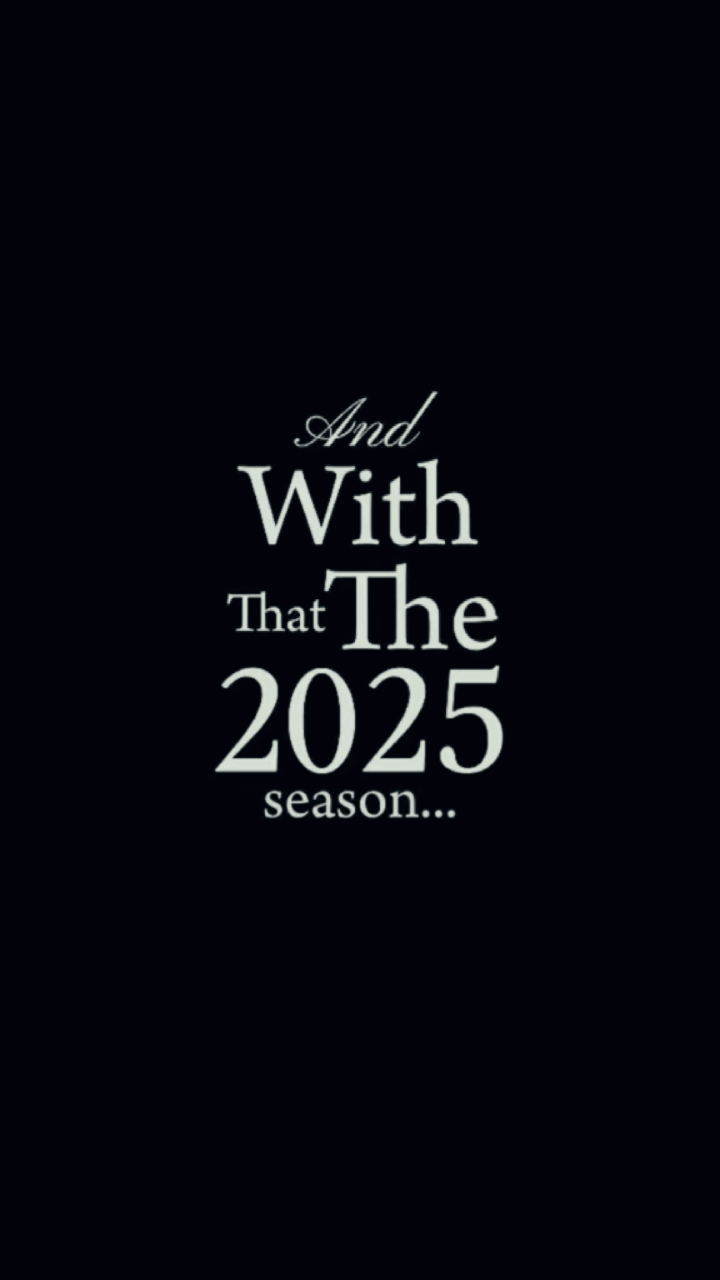 And with that 2025