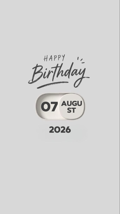 ANIVERSÁRIO 7 DE AGOSTO