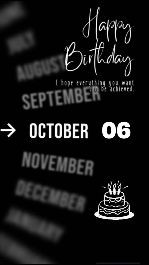 BDAY KIZI 06 EKİM