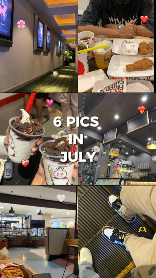 6 pics in july