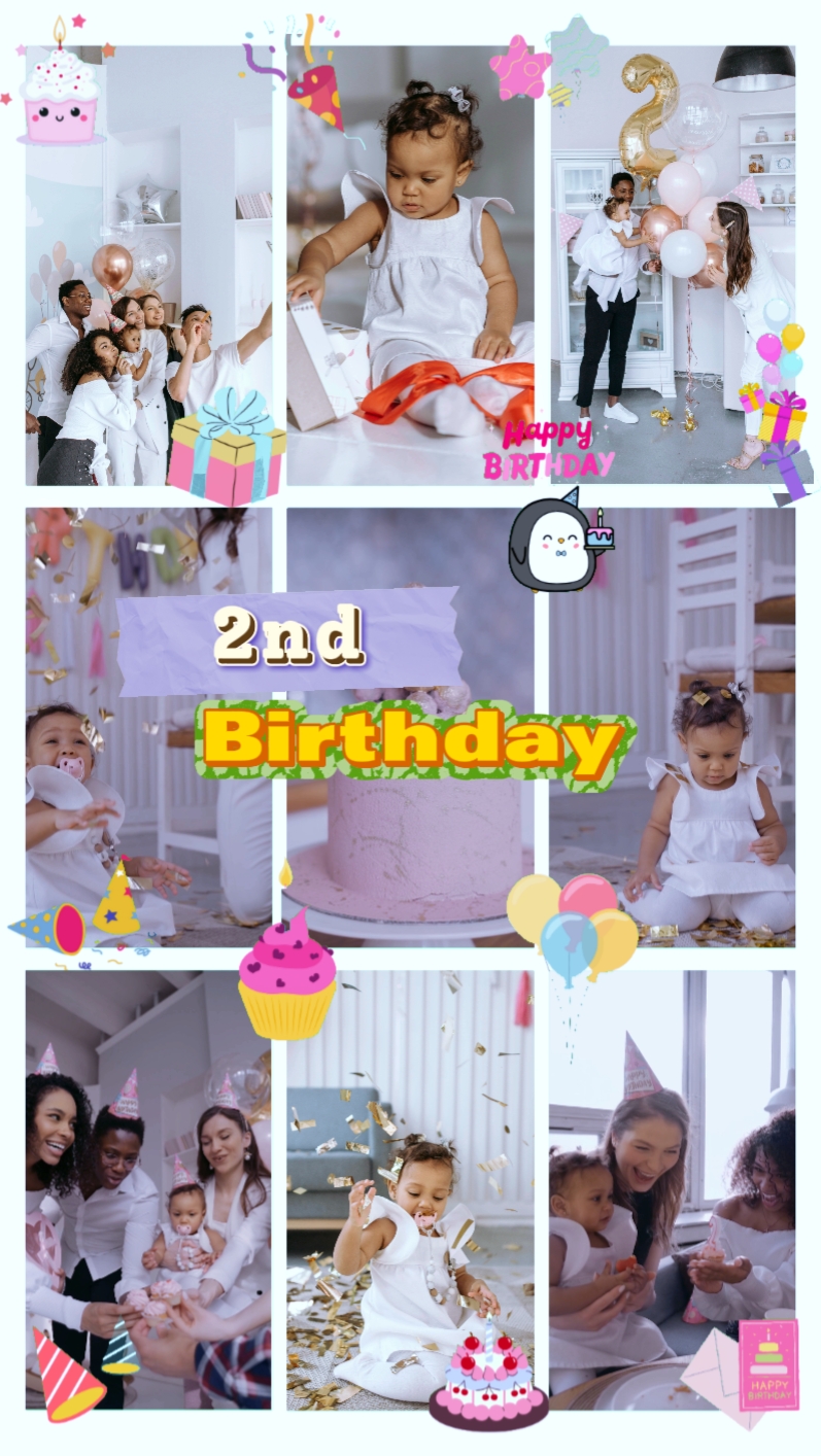 Modelo de aniversário