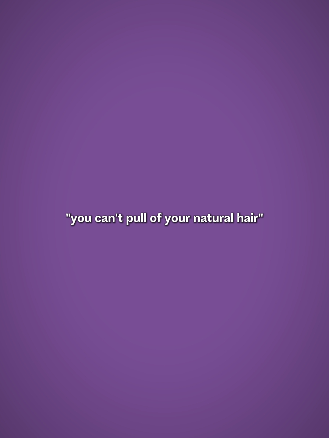 cheveux naturels