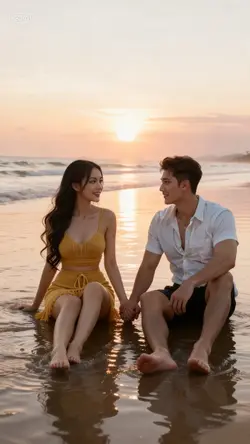 ai couple beach