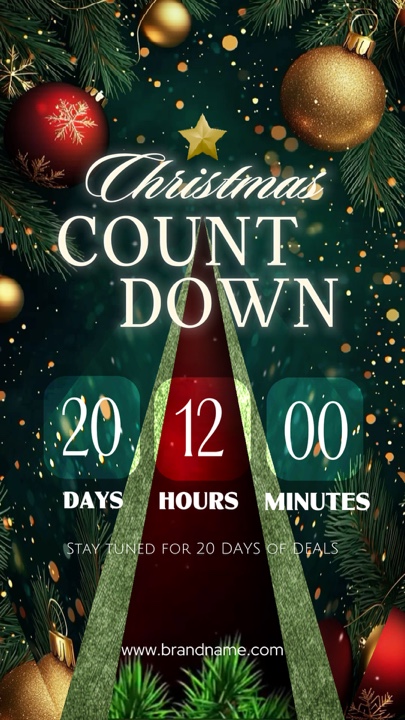 Contagem regressiva do Natal 
