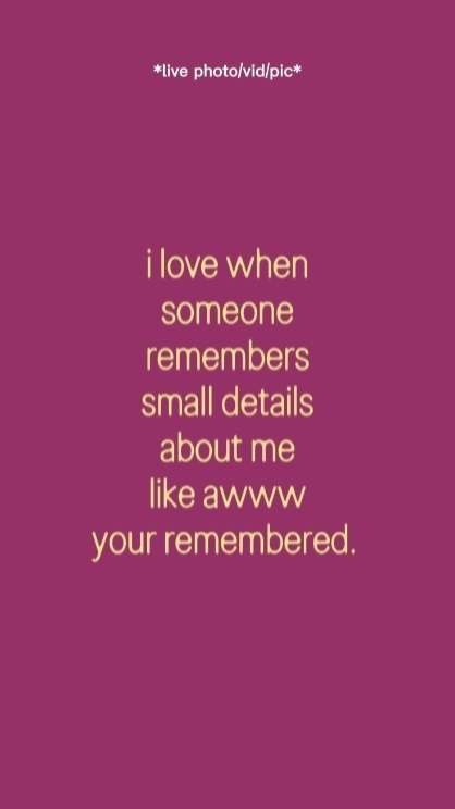 I Love When Someone 
