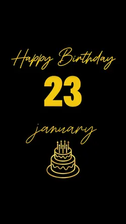 Birthday January 23