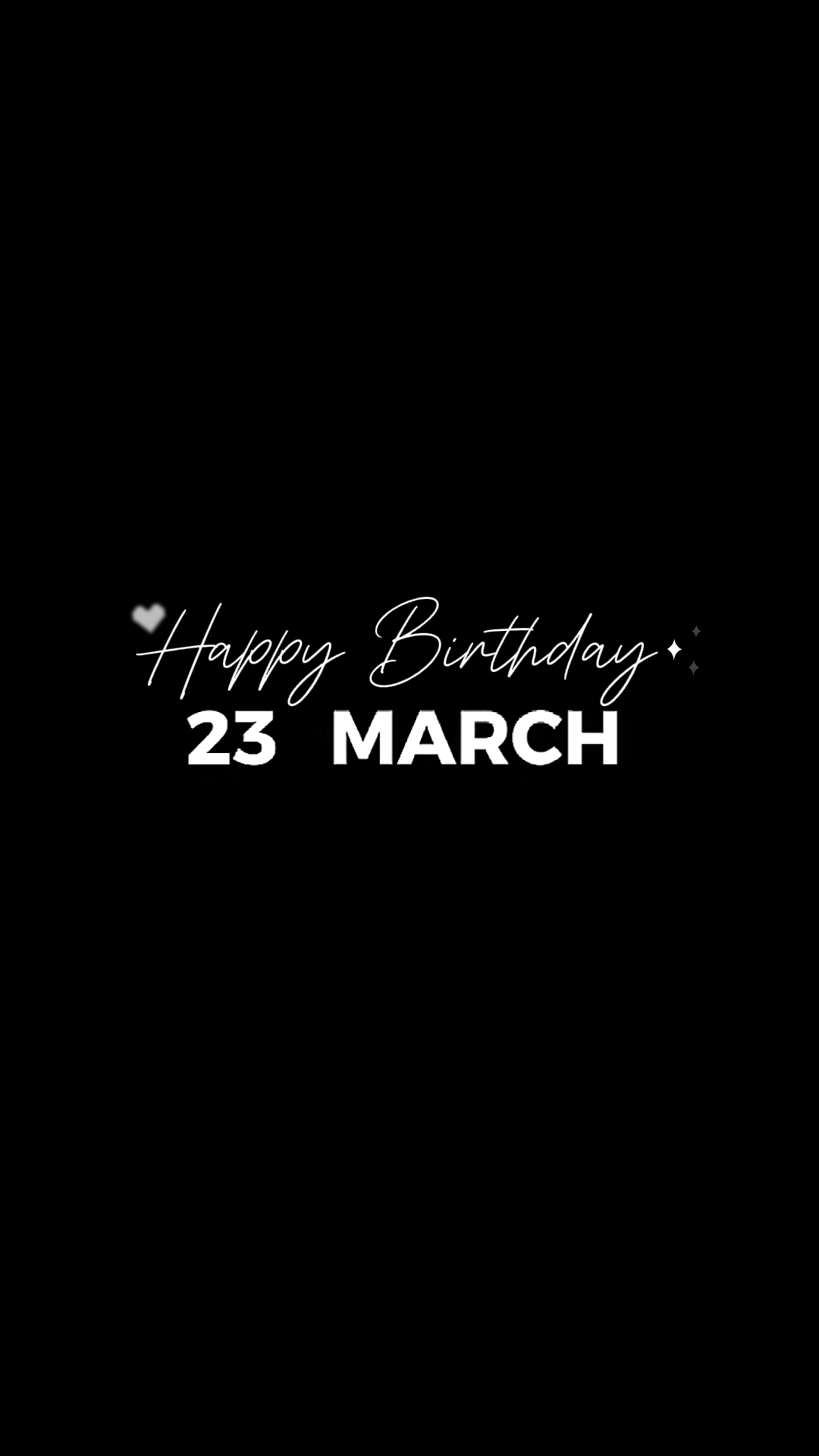 23 MARS ANNIVERSAIRE 