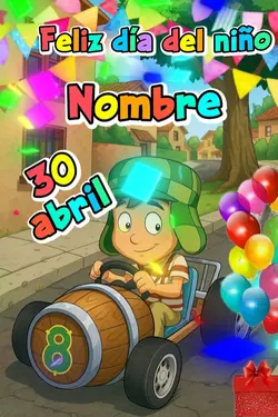 feliz día del niño