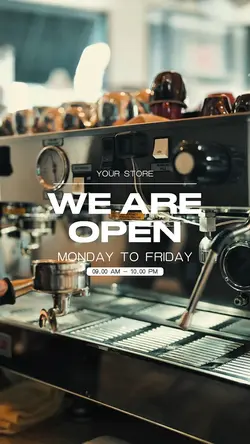 We Are Open