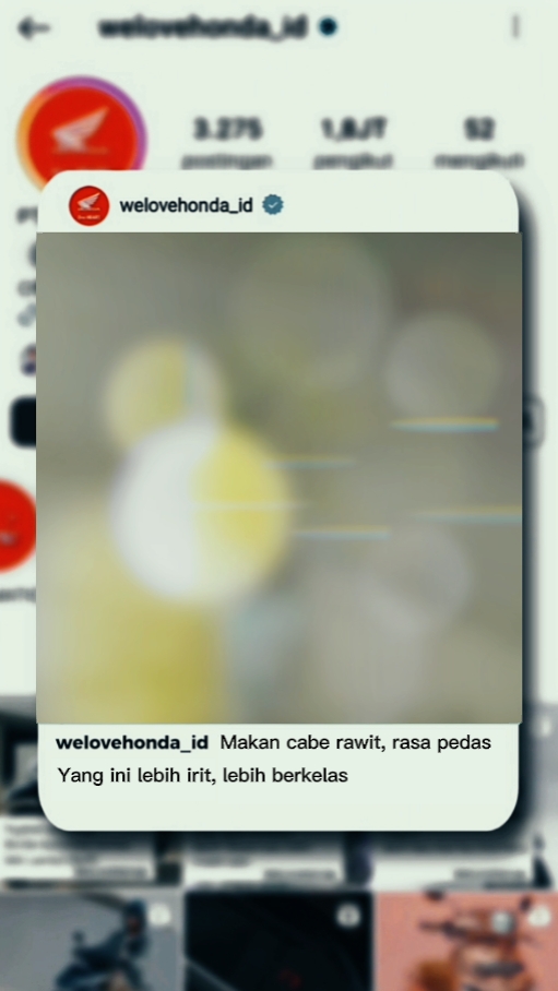 VERSI HONDA LTR IG