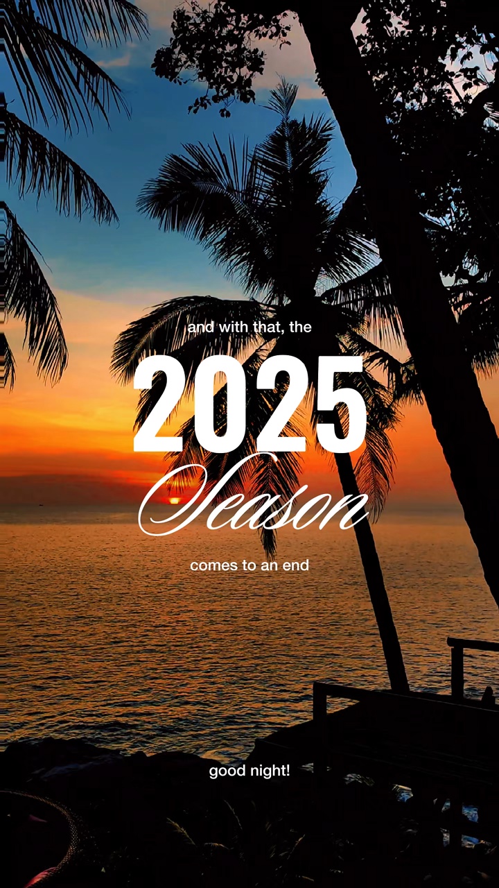 And with that 2025