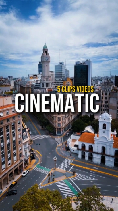 5 videos cinematic 