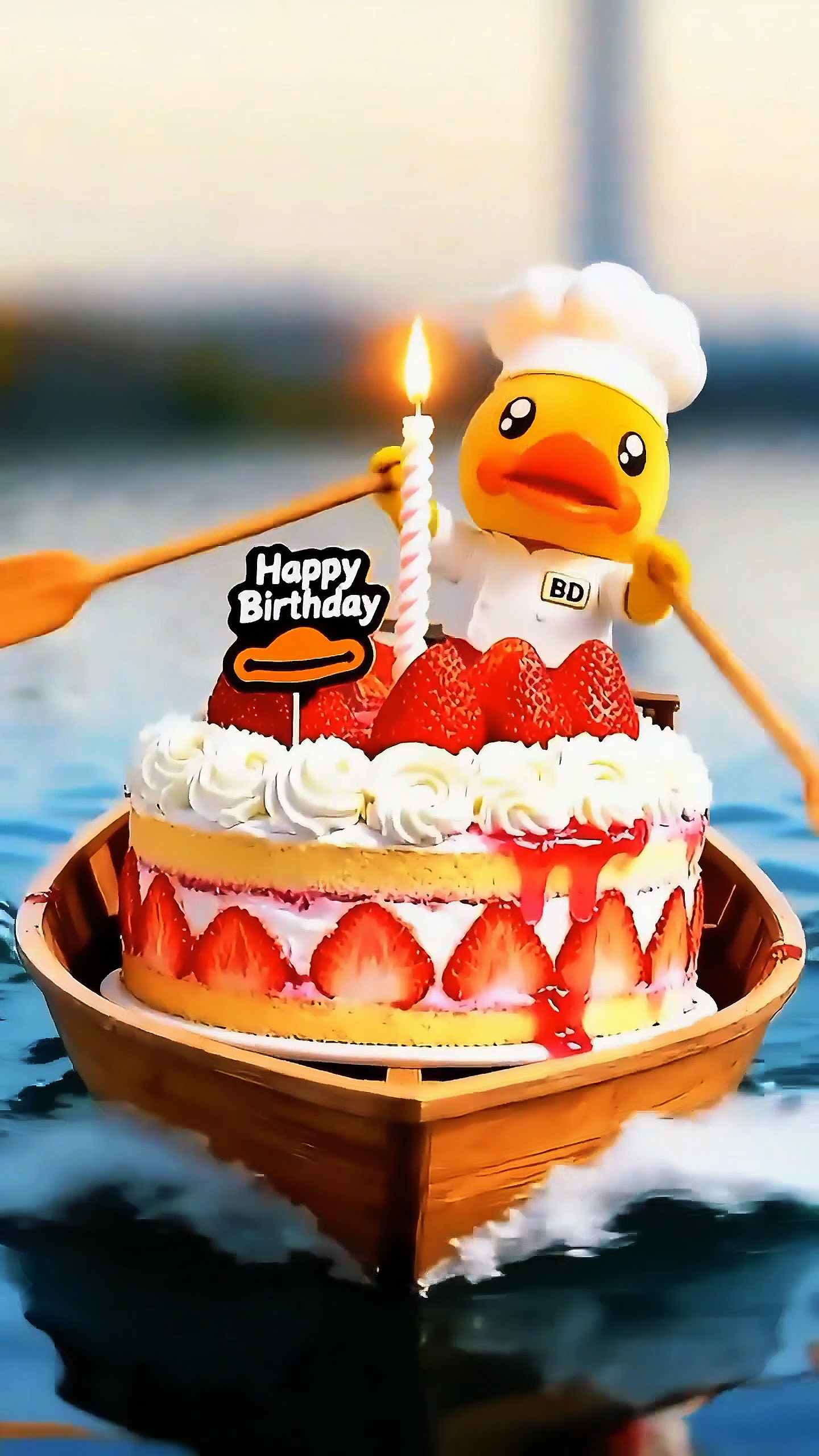 Bebek Selamat Ulang Tahun