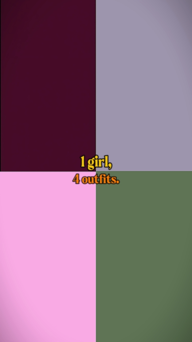 Fille et tenues