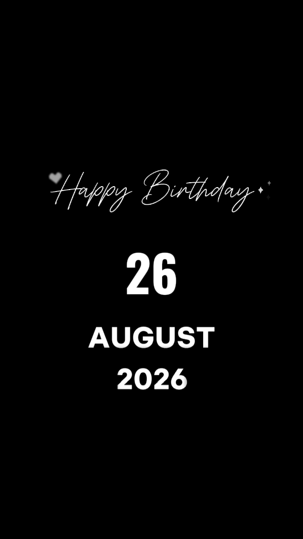 HBD 자매 8월 26일