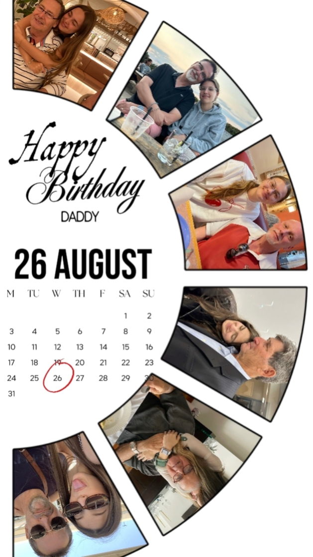 HAPPY BIRTHDAY DADDY