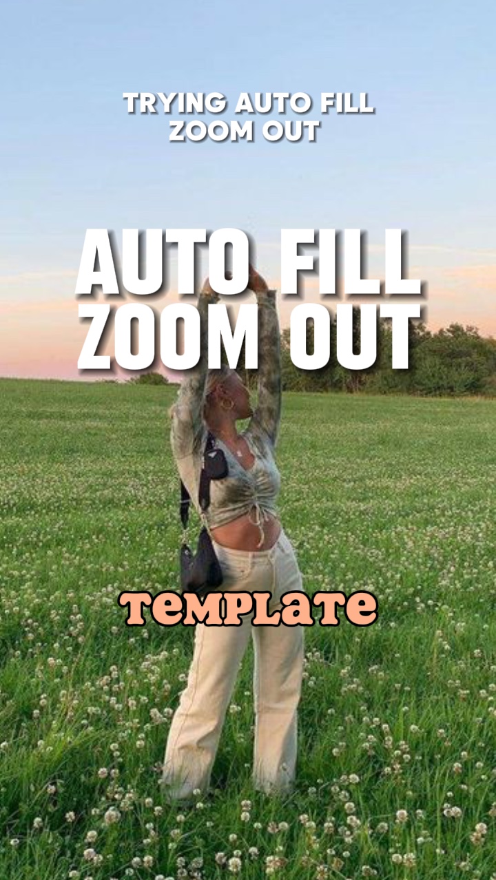 Auto fill zoom out