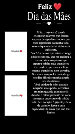 Dia das mães 