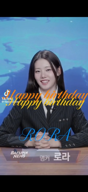 Joyeux anniversaire Rora