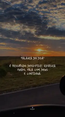 PALAVRA DO DIA:
