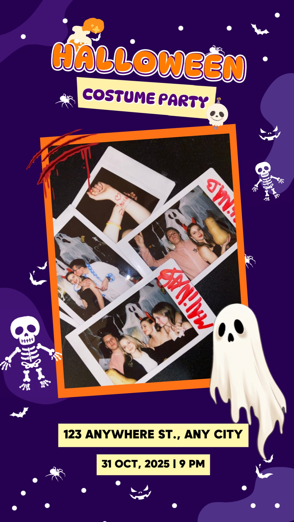 INVITACIÓN HALLOWEEN