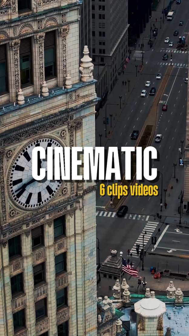 6 clips cinematográficos 