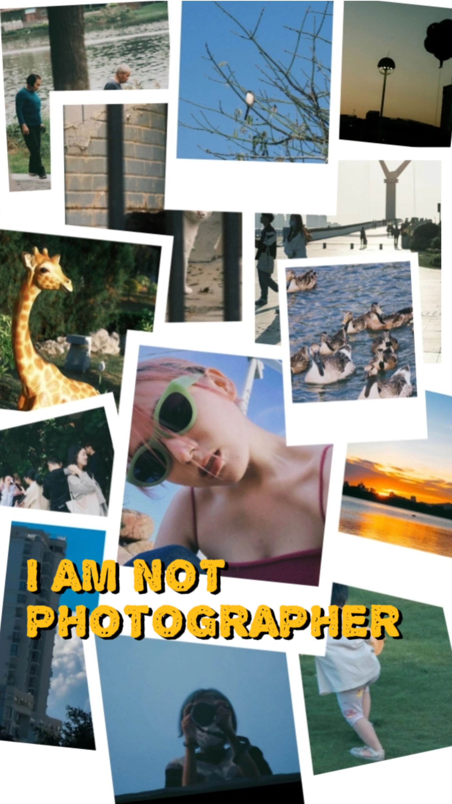 NÃO SOU FOTÓGRAFO