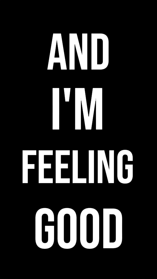 i'm good