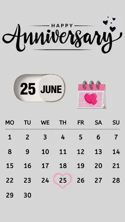 Anniversary 25 June