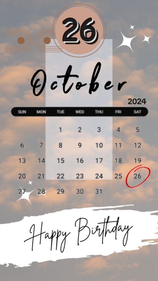 hbd 26 ekim 2024