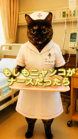 ニャンコシリーズその5ナースノコ