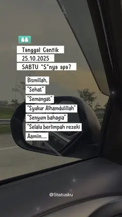 Sabtu Tanggal Cantik