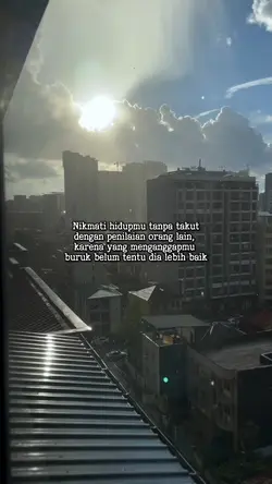 Nikmati hidupmu tanp