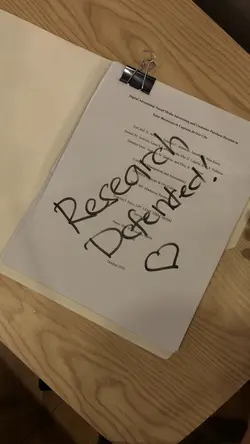 Research Defended!