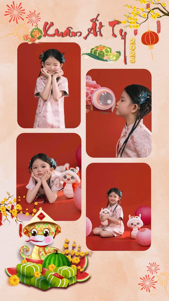 Album Tết Tách Nền