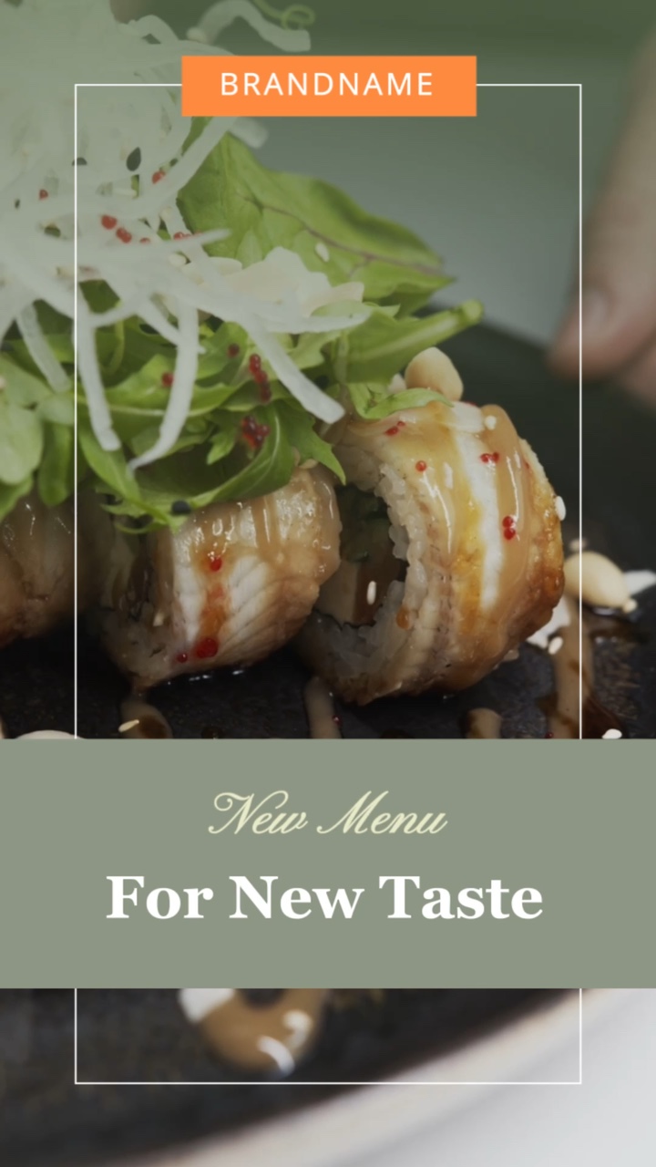 Advanced Restaurant Dish Branding Display