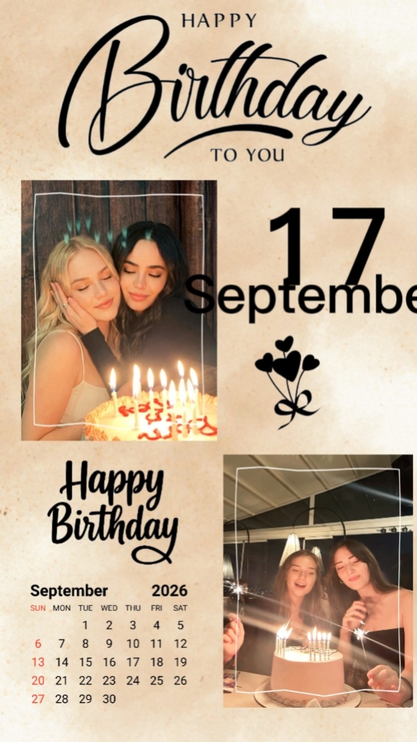 Brithday 17 Sept