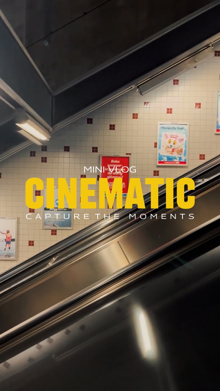 Mini vlog cinematográfico