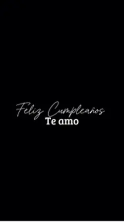 Te amo