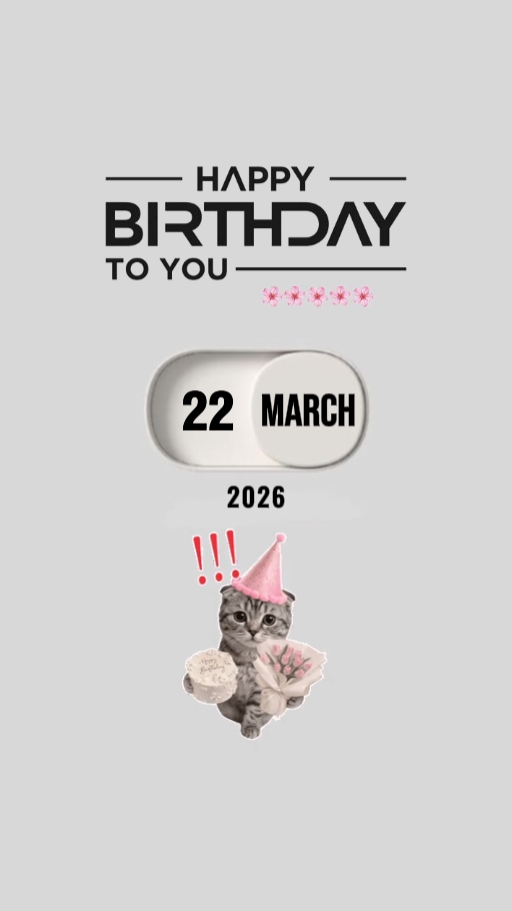 hbd 22 Marso