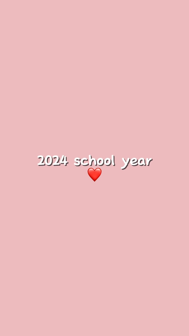 Année scolaire 👋