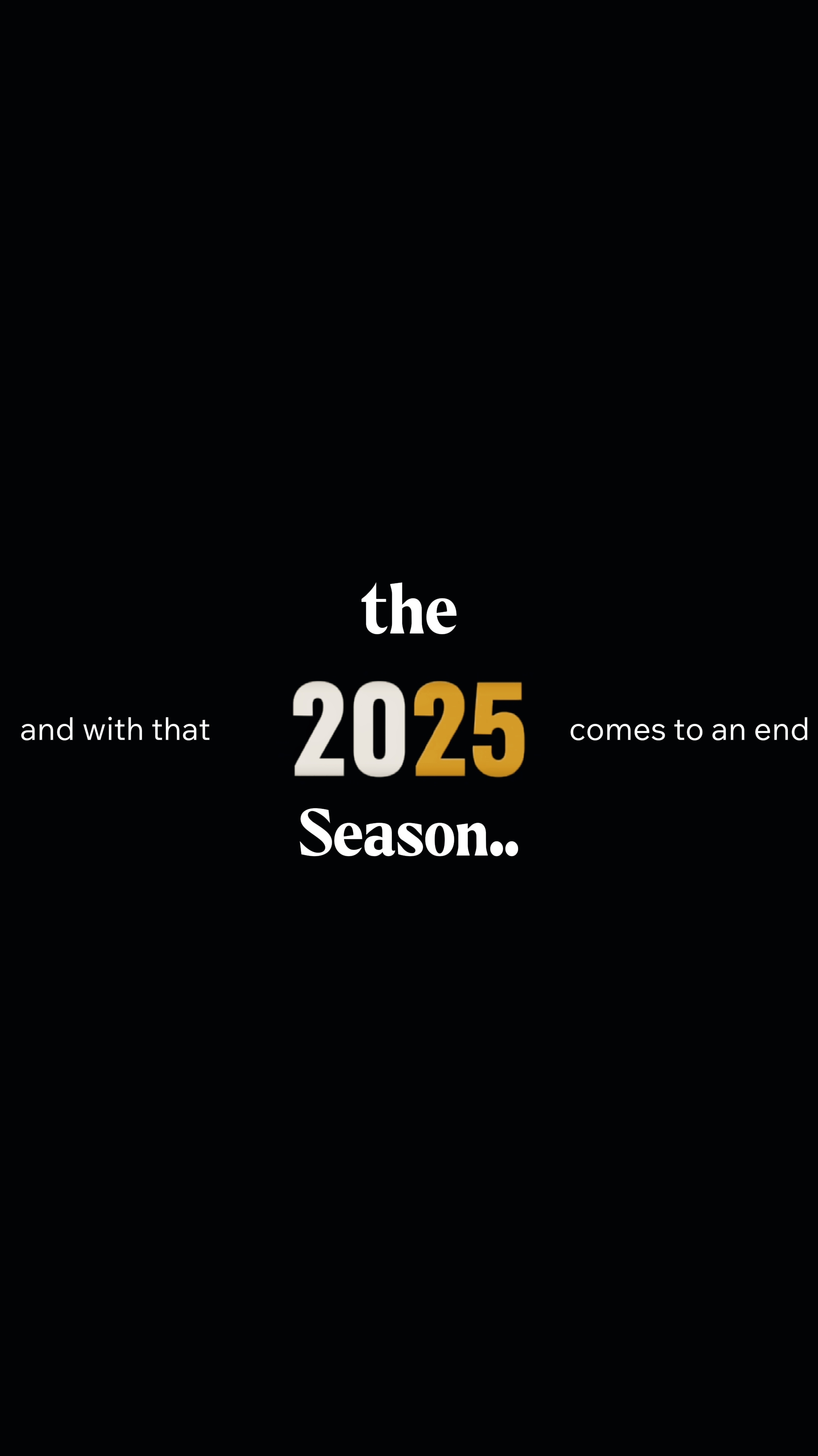 Goodbye 2025