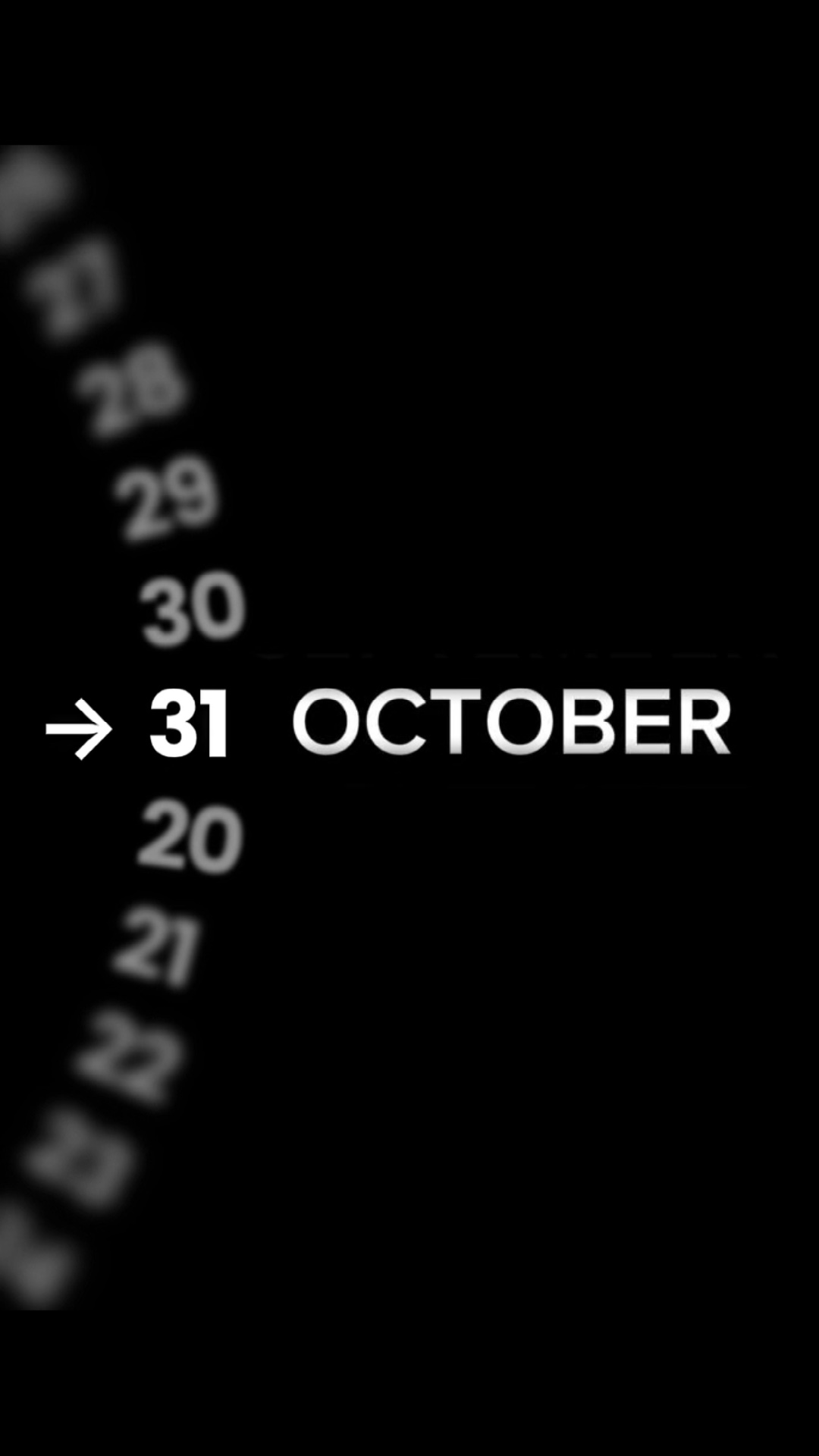 ANNIVERSAIRE 31 OCTOBRE 
