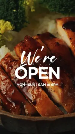 We Are Open