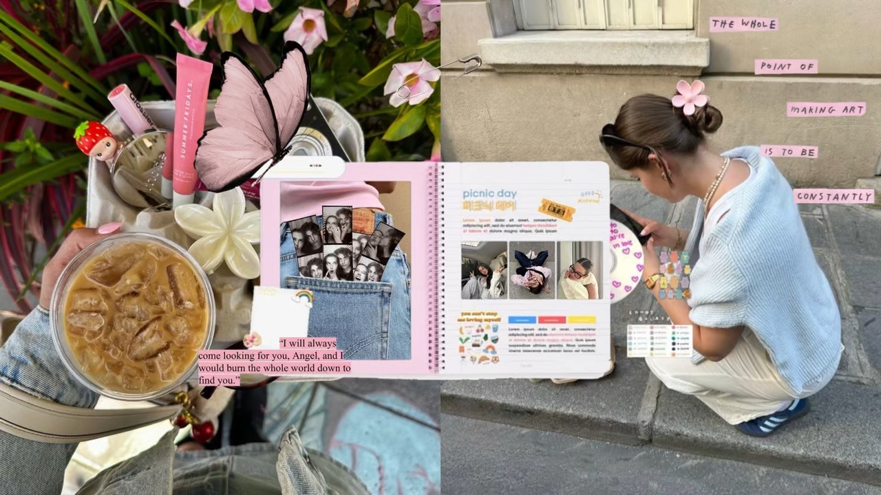 Pink Book Aesthetic