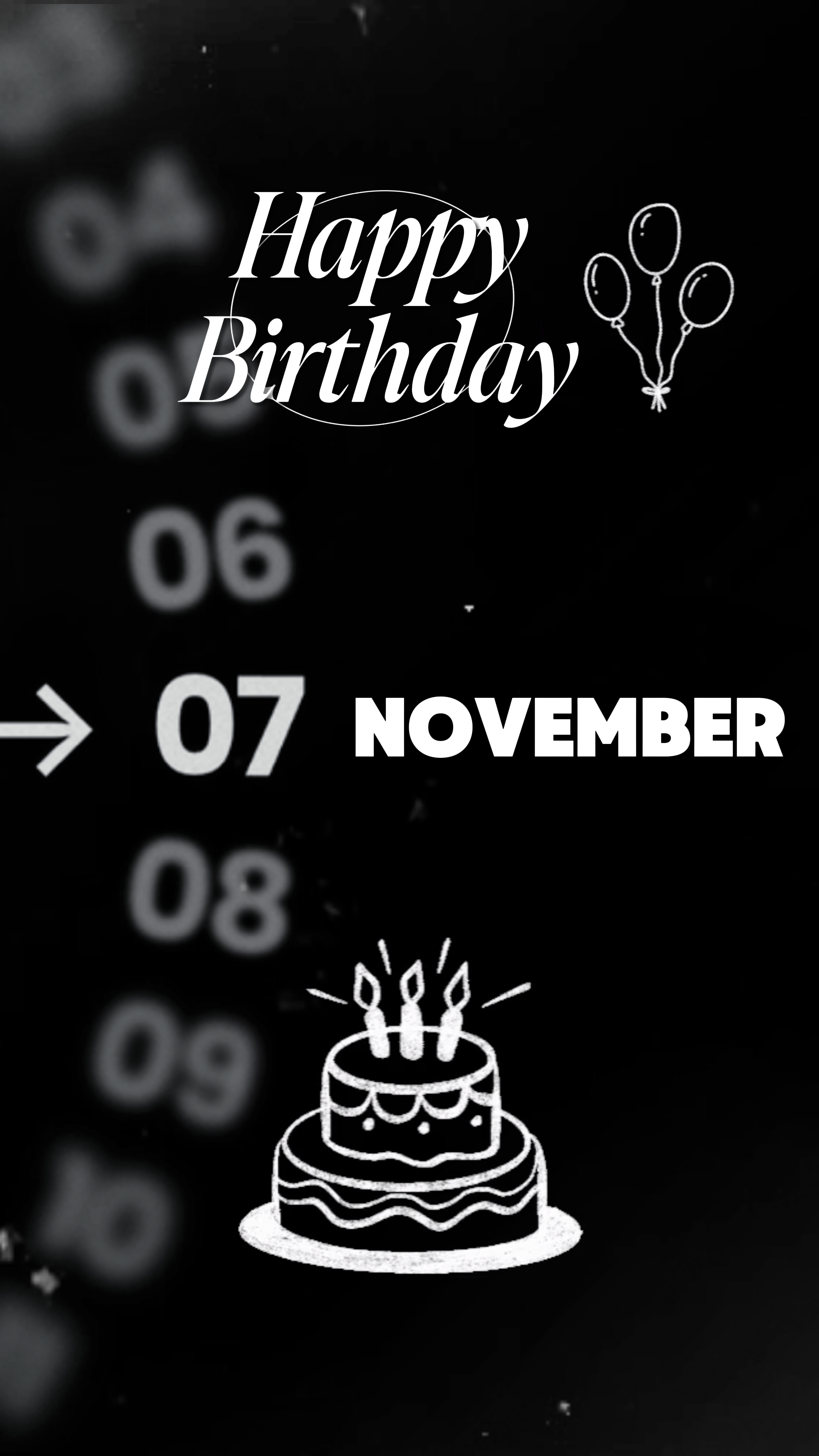 Hbd 7 November